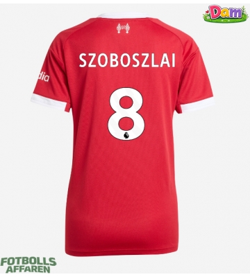 Liverpool Dominik Szoboszlai #8 Hemmatröja Kvinnor 2025-26 Kortärmad